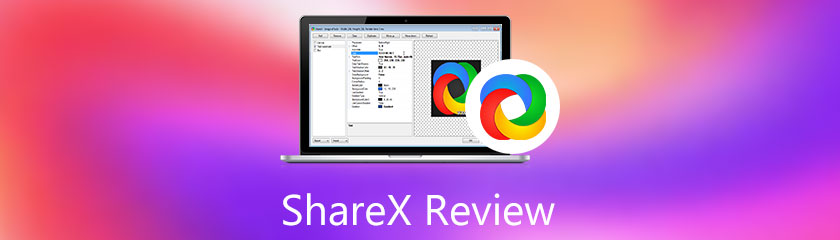 ShareX interface review screenshot on Windows desktop